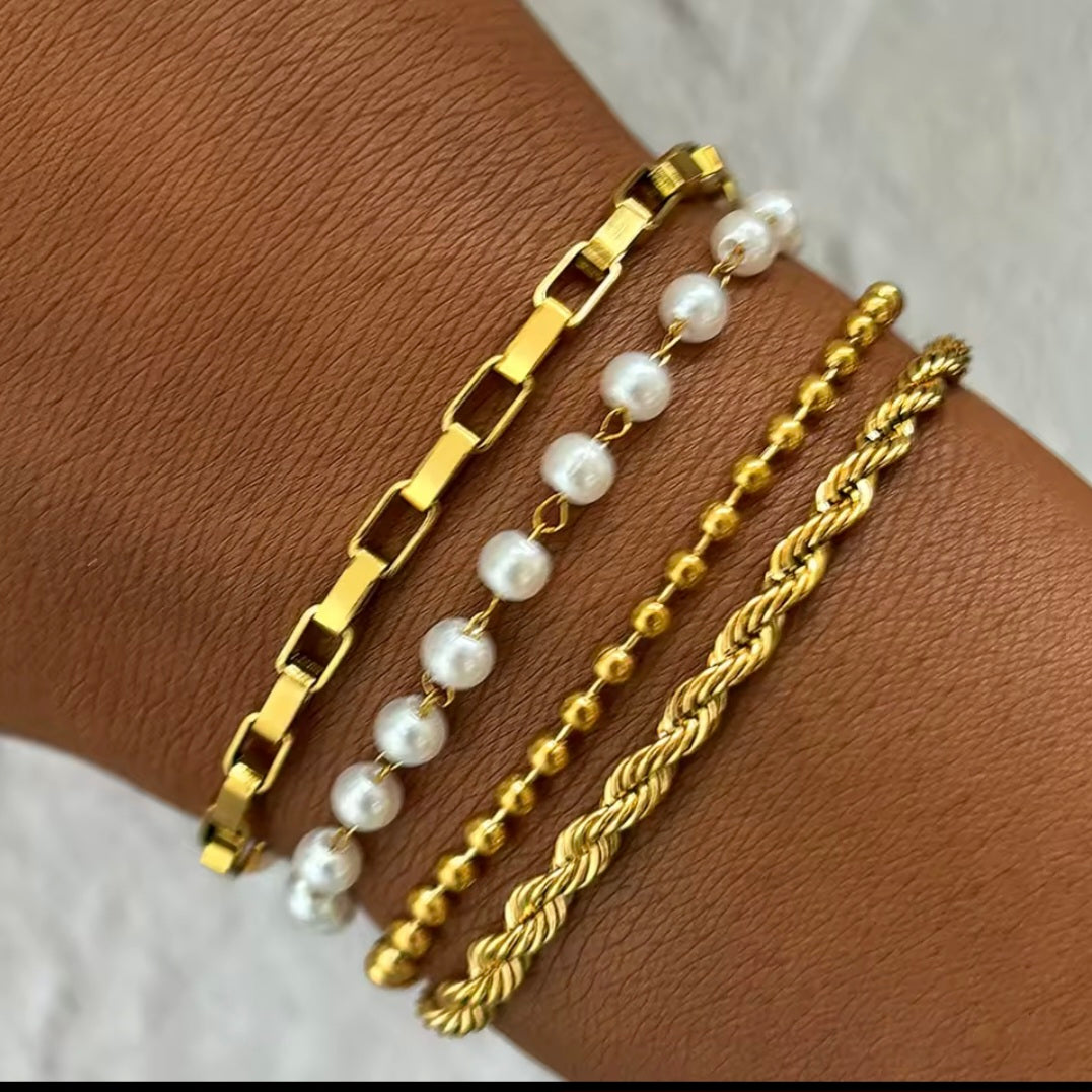 Pulseras de verano 4 en 1