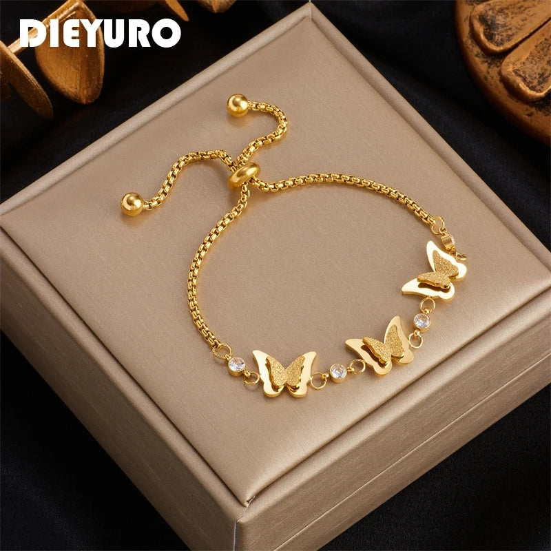 Pulsera mariposas encantadas