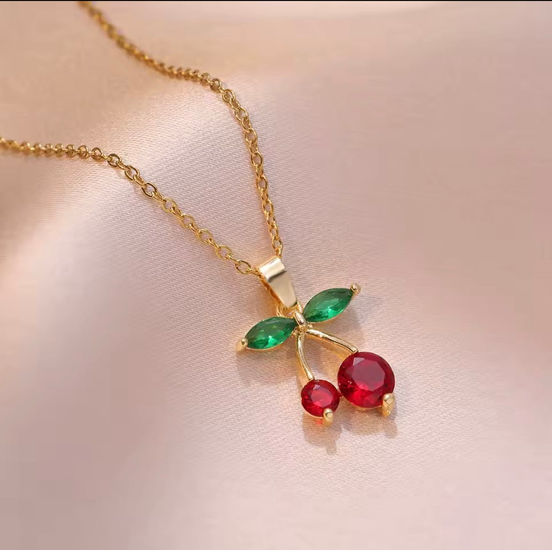 Collar de cerezas 🍒