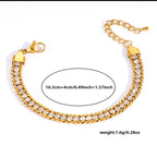 Pulsera diamantes princesa