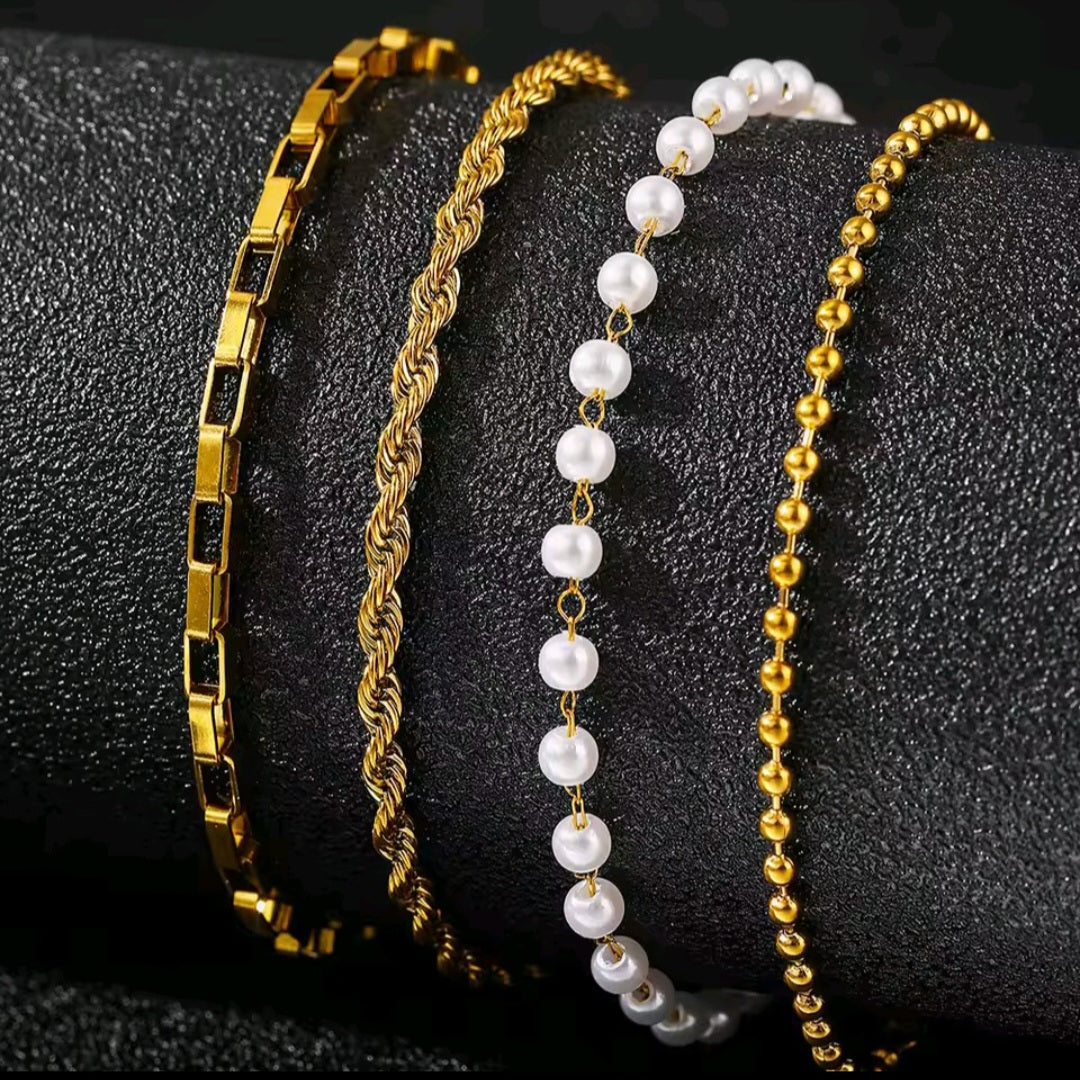 Combo 4 pulseras