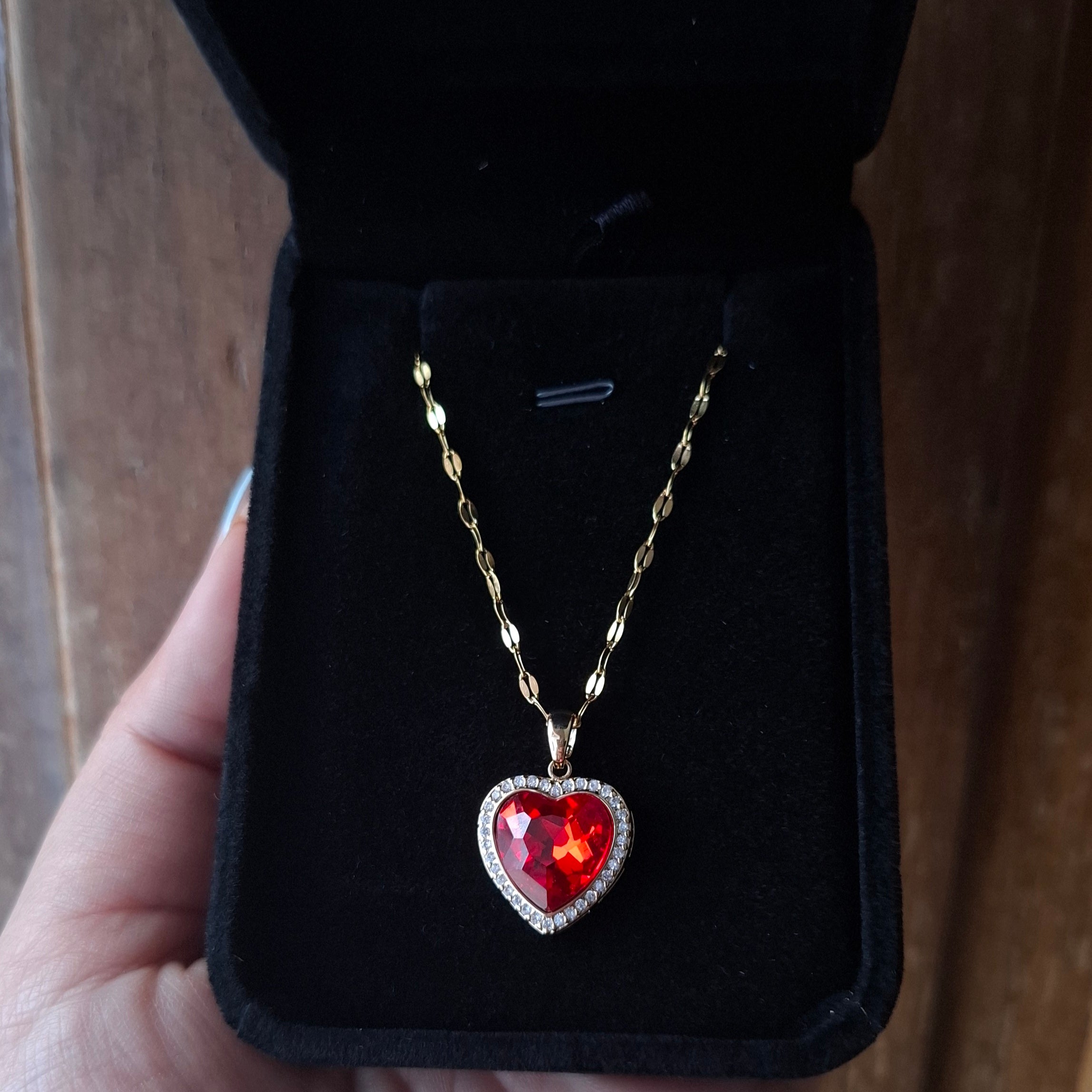 Corazón de mar Rojo