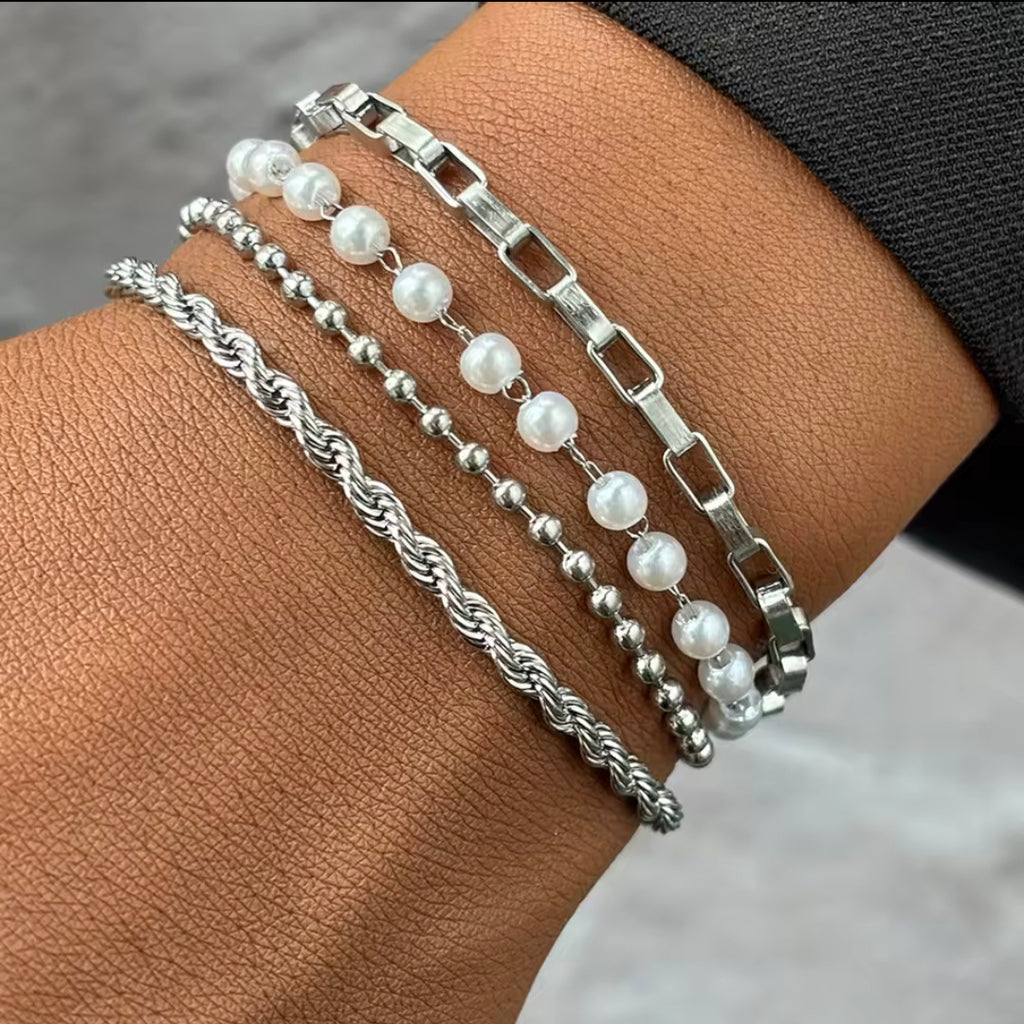 Combo 4 pulseras