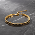 Pulsera diamantes princesa