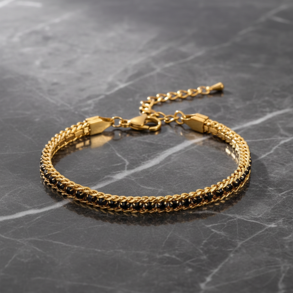 Pulsera diamantes princesa