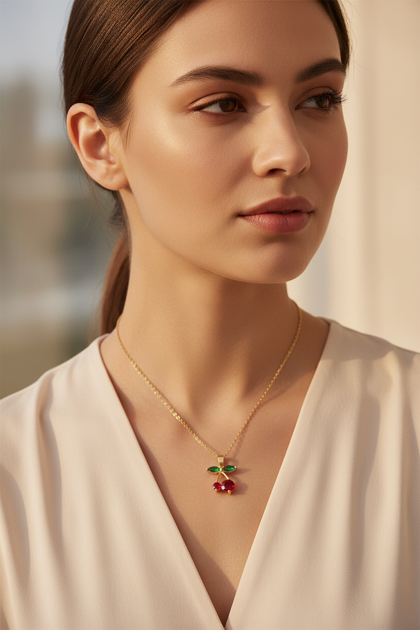 Collar de cerezas 🍒